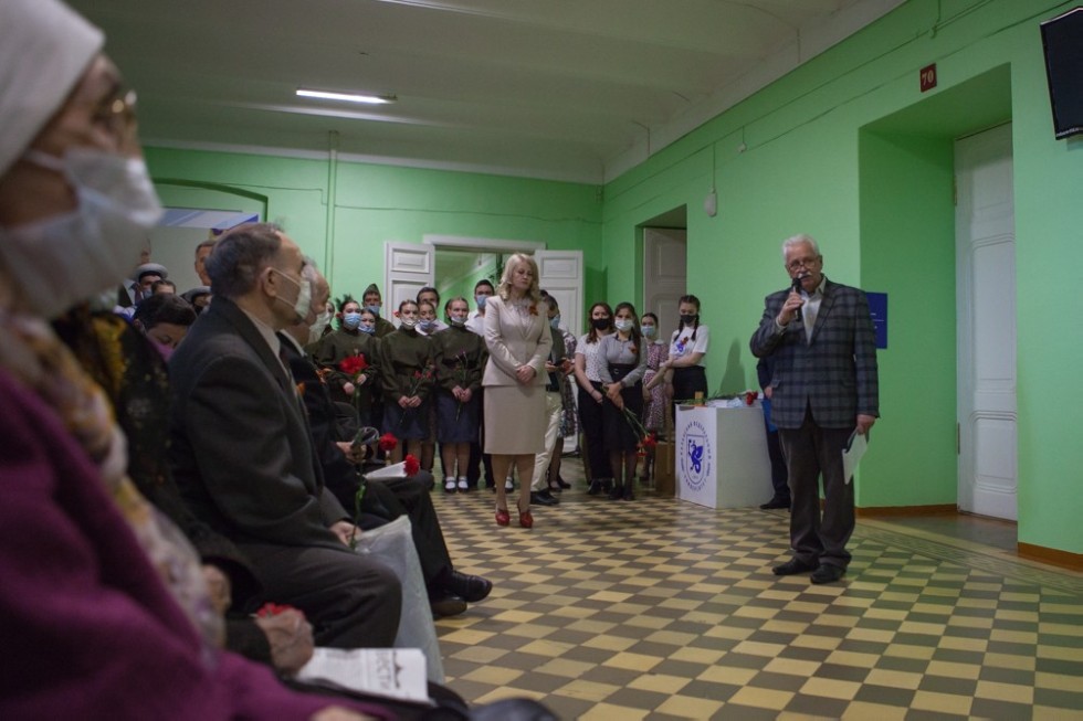 The Victory Day celebration took place at Elabuga Institute (branch) of Kazan (Volga region) Federal University