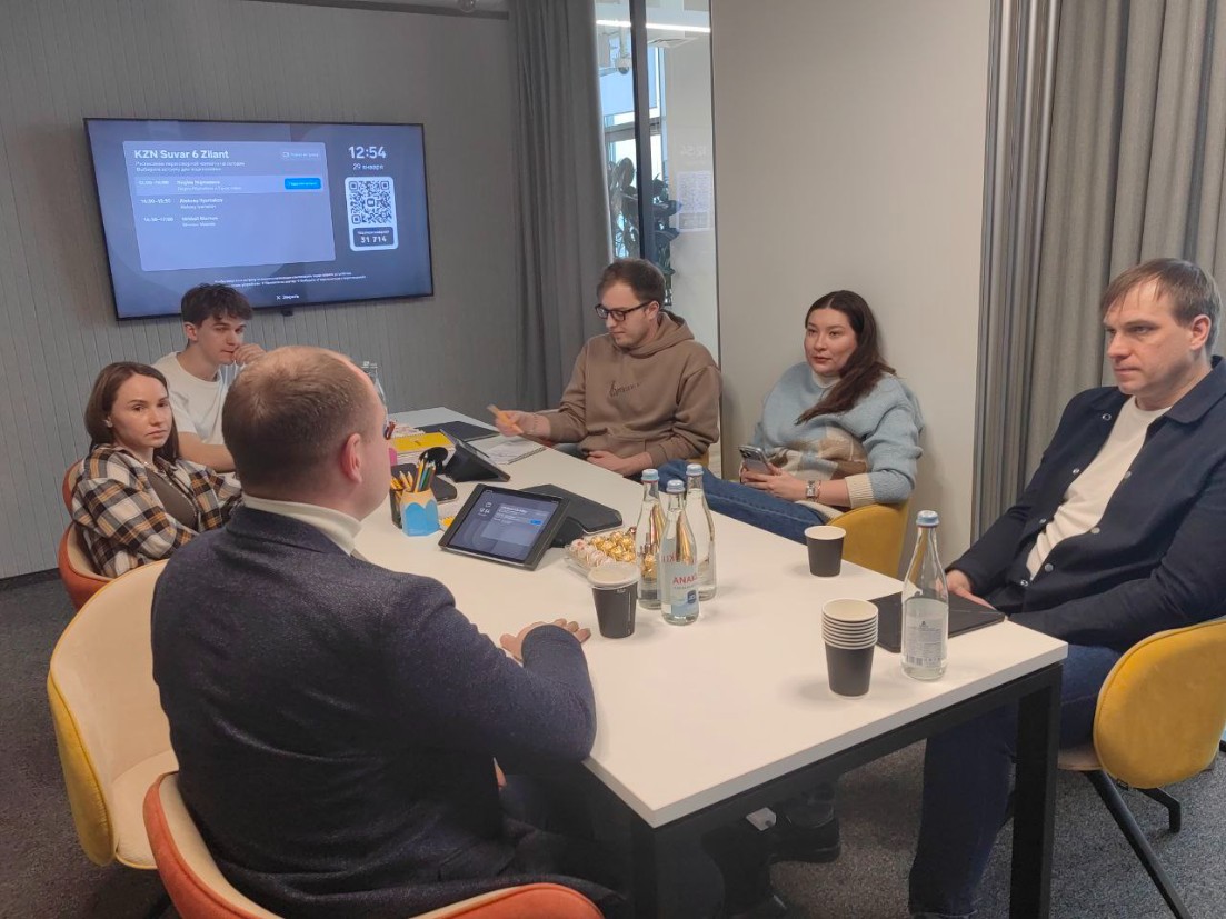 Директор ИВМиИТ на переговорах с представителями Т-Банка Директор ИВМиИТ на переговорах с представителями Т-Банка