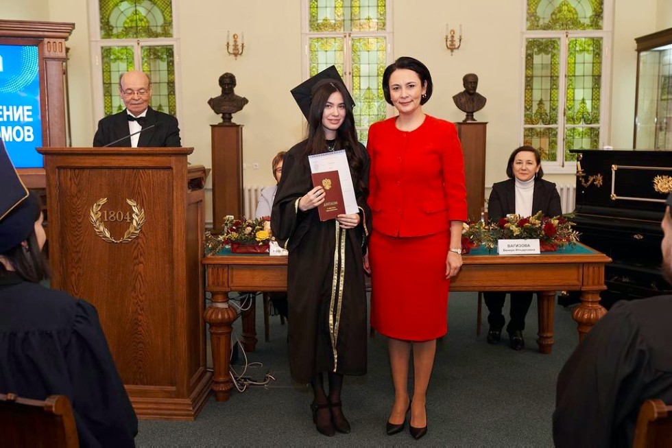 AWARD OF DIPLOMAS TO GRADUATES OF MASTER'S PROGRAMS