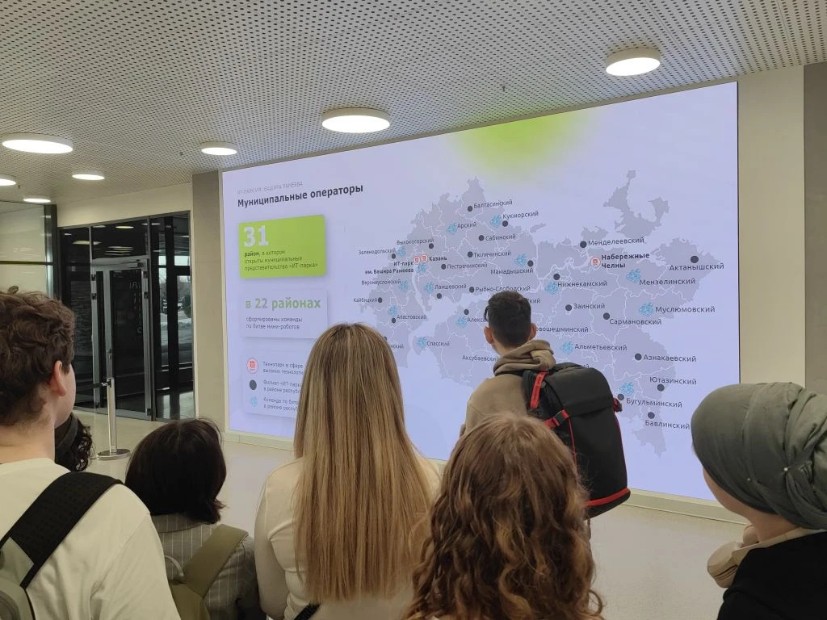 Студенты ИВМиИТ посетили День открытых дверей в Технохабе Сбера Студенты ИВМиИТ посетили День открытых дверей в Технохабе Сбера