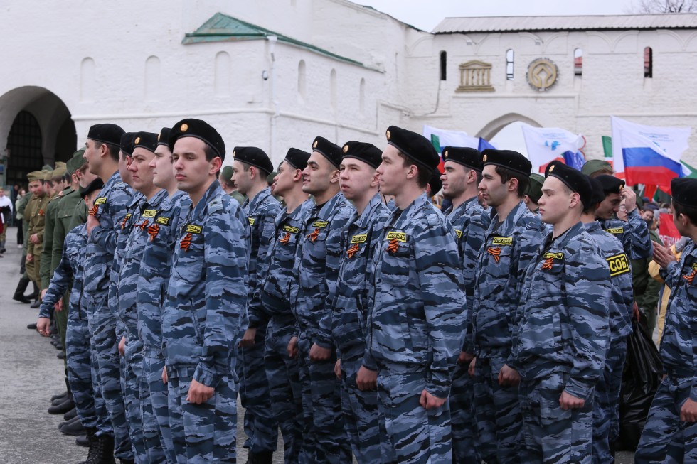 Fourth Victory March held by KFU in city center