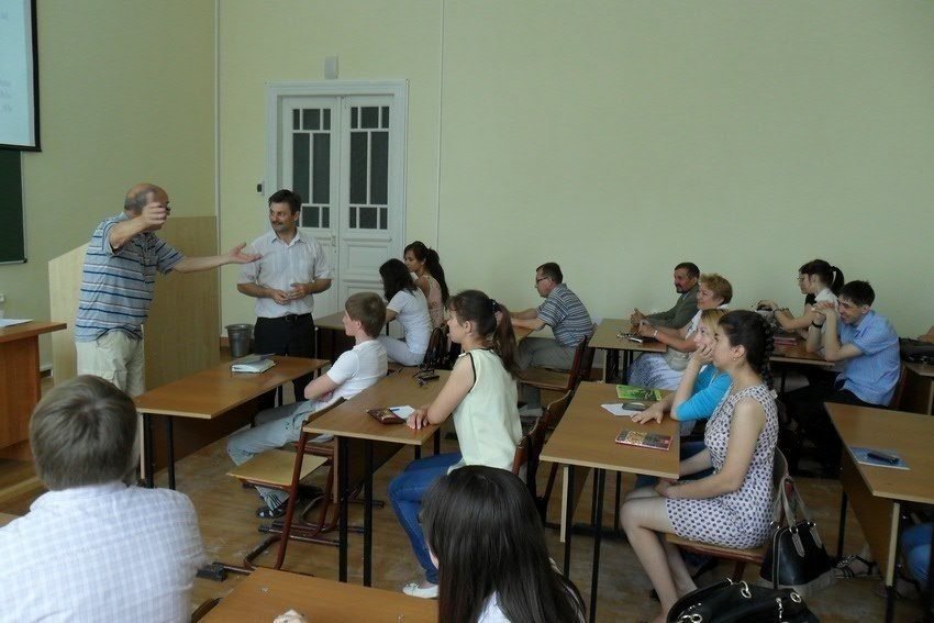 Scientific conference in Elabuga (presentation by prof. Timashev S.F.) (2013)