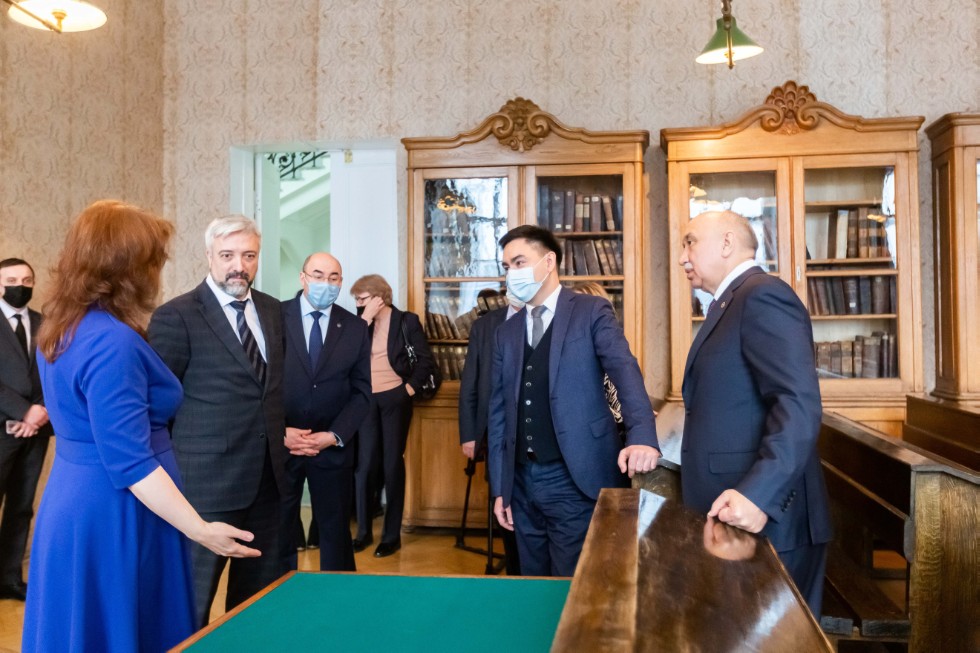 Head of Rossotrudnichestvo Yevgeny Primakov visited Kazan Federal University