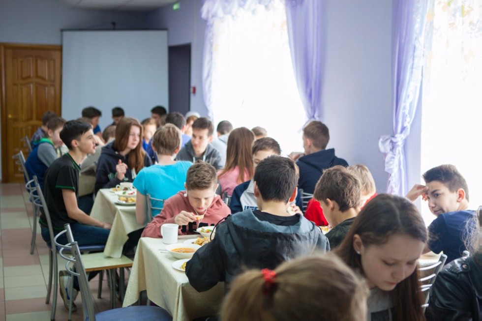 Лагерь 'Буревестник' посетила Татьяна Ларионова Лагерь 'Буревестник' посетила Татьяна Ларионова