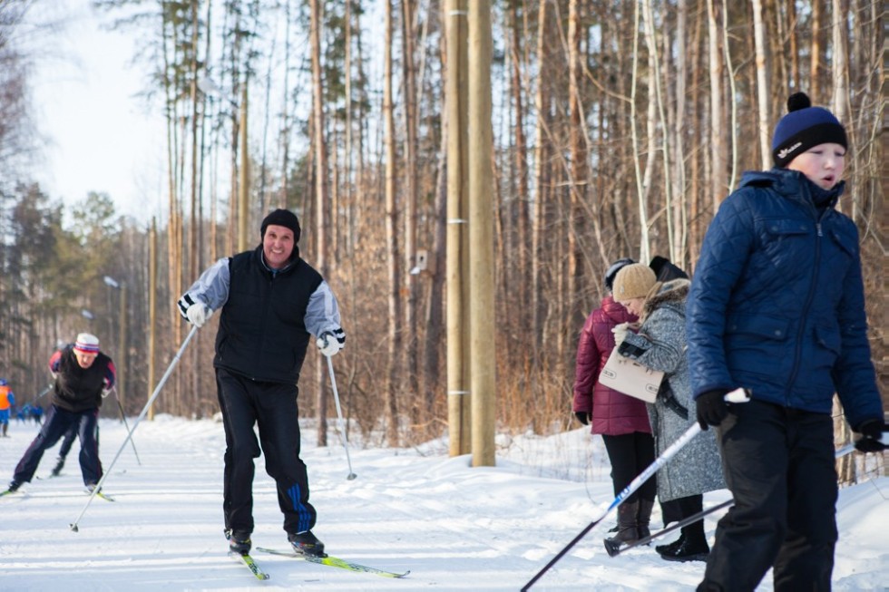 Елабужский институт КФУ принял участие в 'Лыжне Татарстана - 2018' Елабужский институт КФУ принял участие в 'Лыжне Татарстана - 2018'