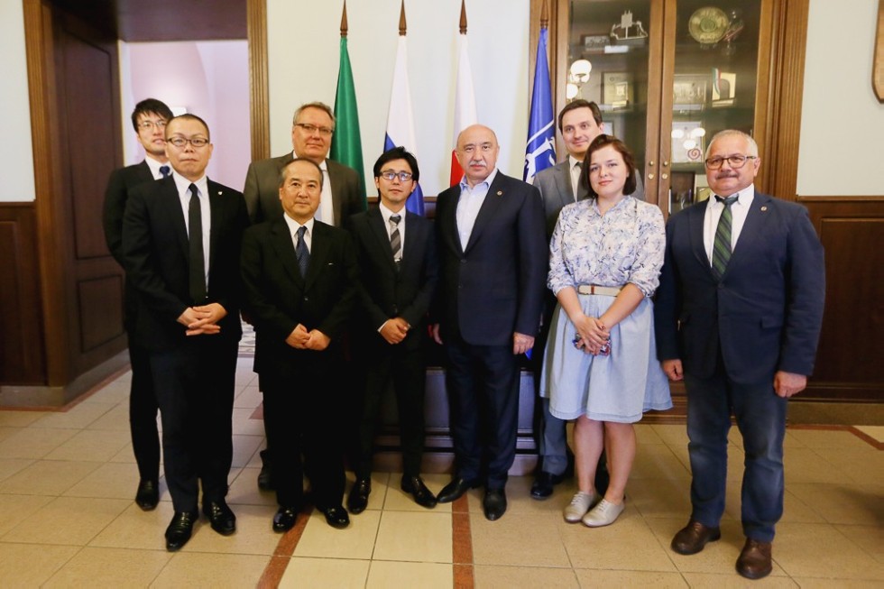 Ishikawa Prefecture officials learned more about Tatarstan and Kazan University