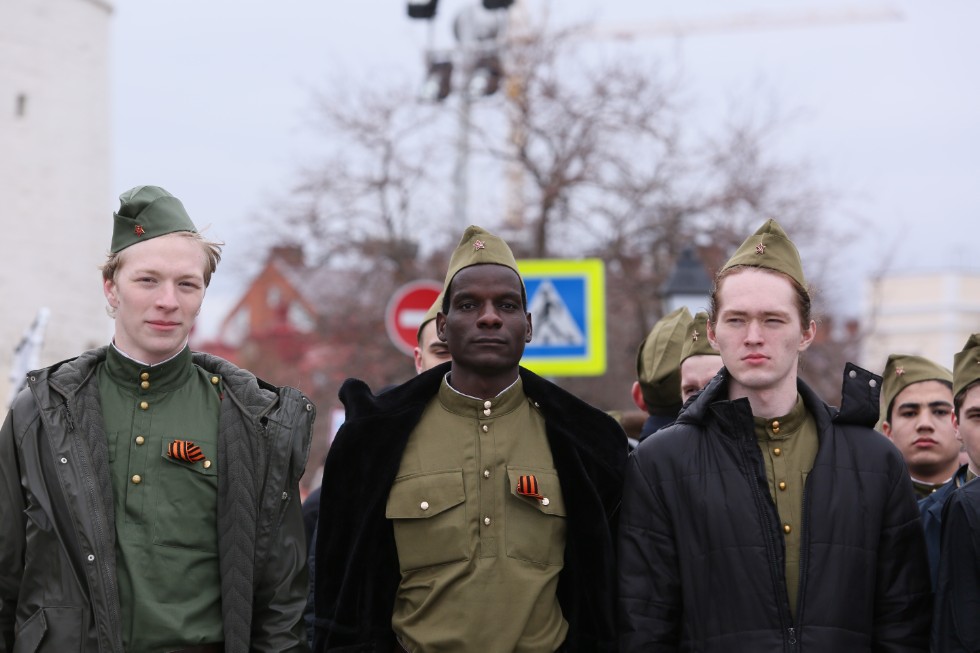 Fourth Victory March held by KFU in city center