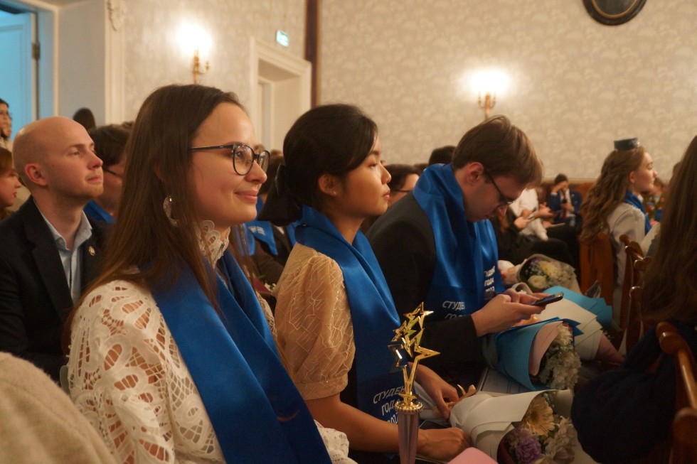 Студенты ИФМК стали победителями ежегодной премии 'Студент года КФУ' ,Студенты ИФМК стали победителями ежегодной премии «Студент года КФУ»
