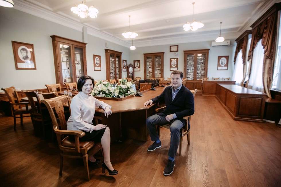 Mayor of Kazan Ilsur Metshin reminisced about his student years