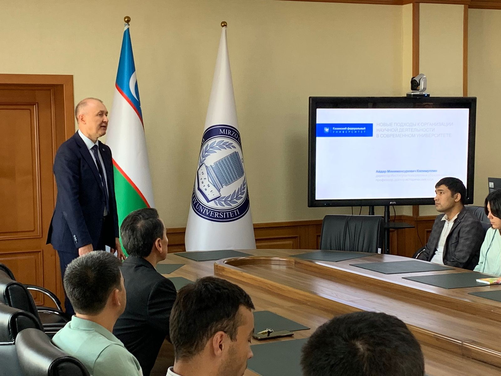 Рабочая поездка руководителей Института психологии и образования в Узбекистане Рабочая поездка руководителей Института психологии и образования в Узбекистане