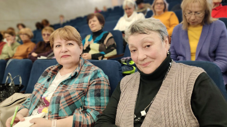 Для слушателей УТВ состоялась лекция профессора Лии Ефимовны Бушканец Для слушателей УТВ состоялась лекция профессора Лии Ефимовны Бушканец