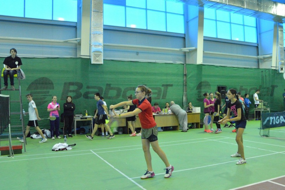 Студенты Елабужского института - судьи на Кубке РТ по бадминтону Студенты Елабужского института - судьи на Кубке РТ по бадминтону