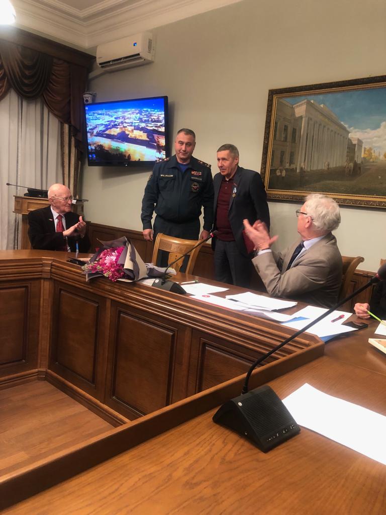 Преподаватель кафедры удостоен медали Преподаватель кафедры удостоен медали