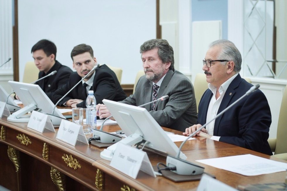 Representatives of British Embassy in Moscow at Kazan University