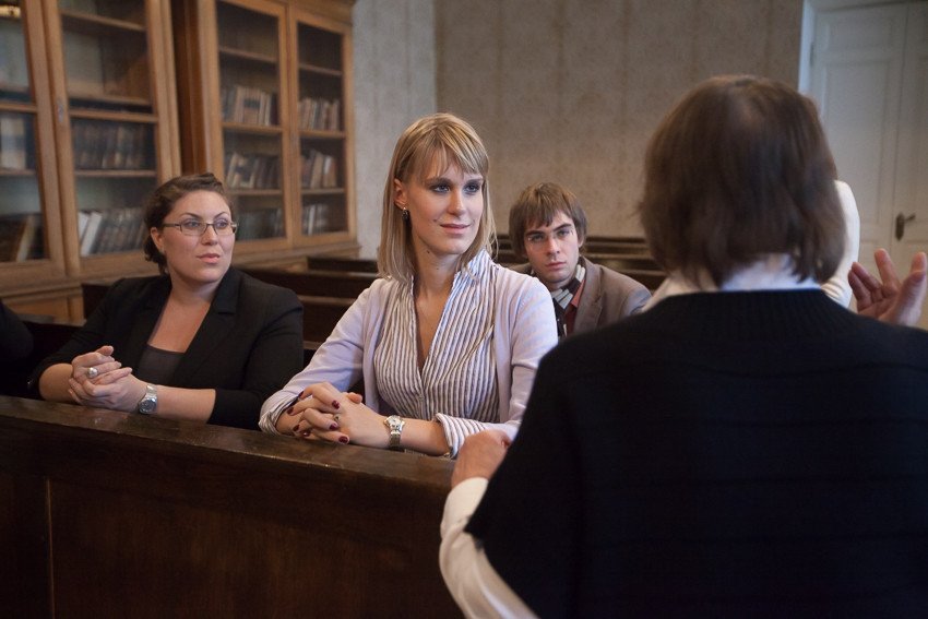 Representatives of young public circles from Austria and France got acquainted with KFU