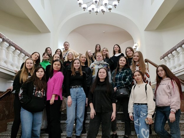 Студенты посетили Национальный музей Республики Татарстан