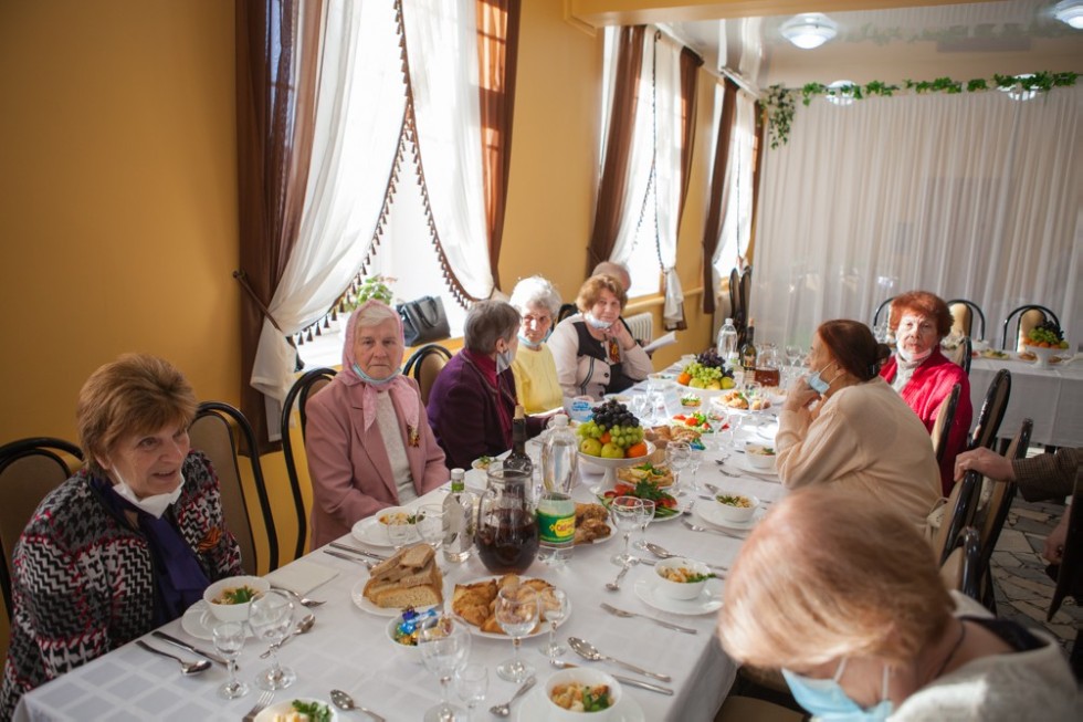 The Victory Day celebration took place at Elabuga Institute (branch) of Kazan (Volga region) Federal University ,Yelabuga Institute