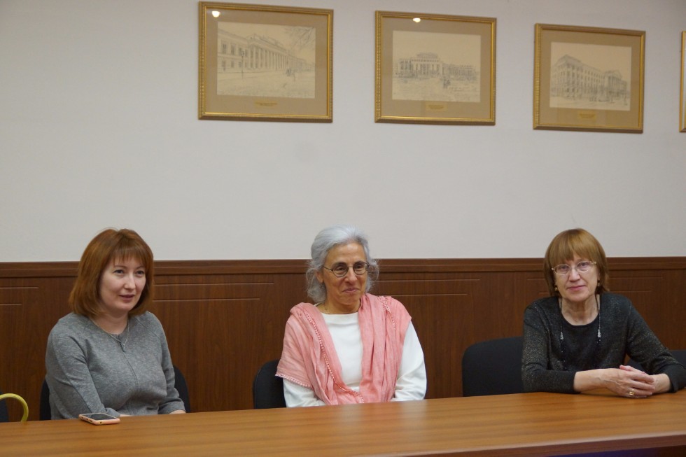 A visit of Tel-Aviv University lecturer Deborah A. Shechter to Leo Tolstoy Institute of Philology and Intercultural Communication of Kazan Federal University