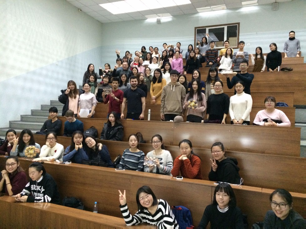 Relay 'Adventures of Foreigners' in Russia