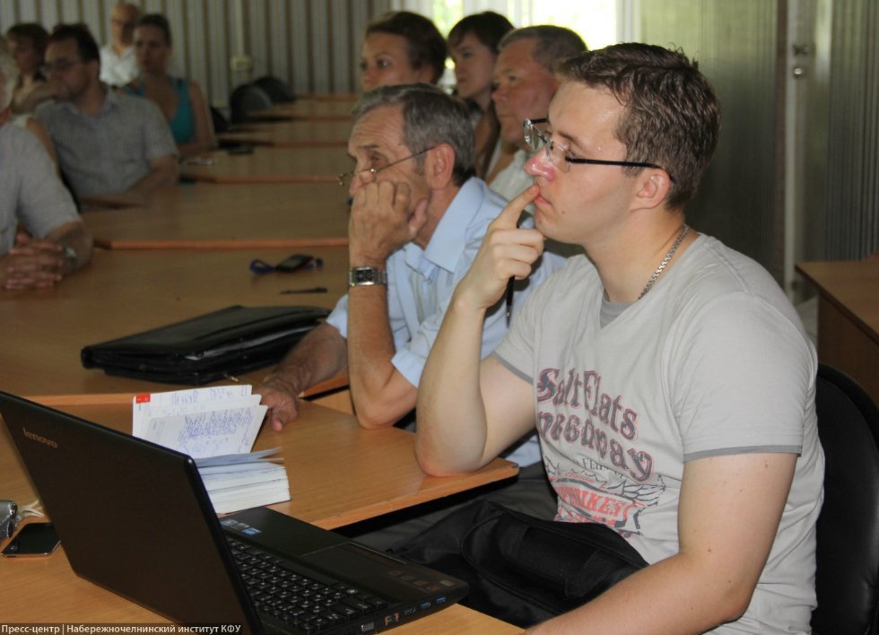 Professor Alain Raymond Paul Le Mehaute in Naberezhnye Chelny branch