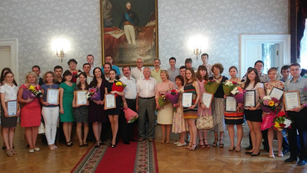 Мария Марзан и научный руководитель профессор С. К. Шайхитдинова ? победители конкурса Мария Марзан и научный руководитель профессор С. К. Шайхитдинова ? победители конкурса