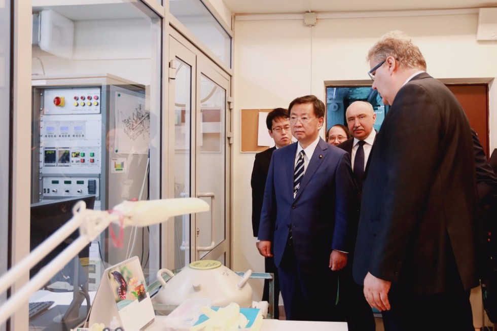 Minister of Education, Culture, Sports, Science and Technology of Japan Visited Kazan University