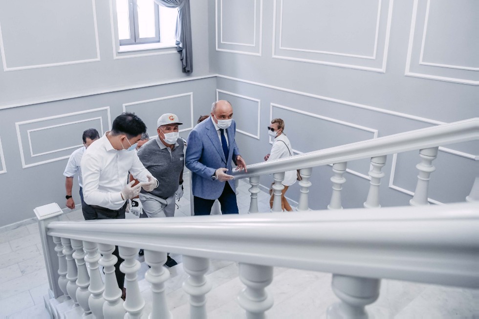 President of Tatarstan Rustam Minnikhanov visited Preparatory School facilities