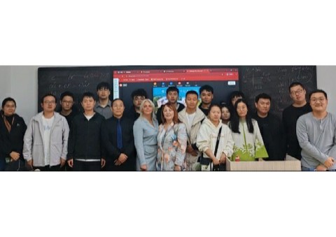 Meeting with undergraduates was held in Kyrgyzstan