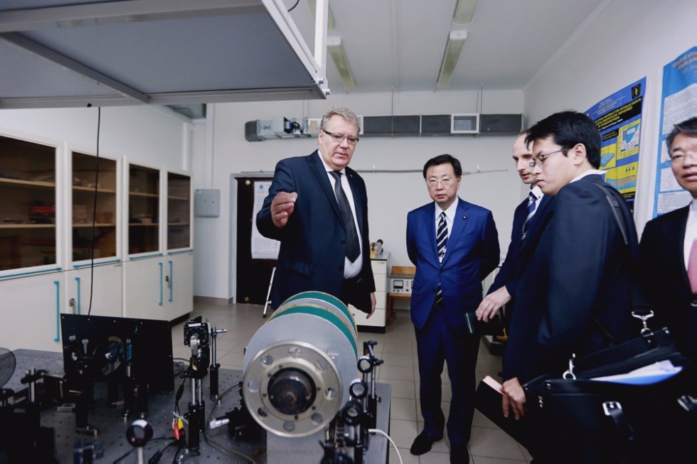 Minister of Education, Culture, Sports, Science and Technology of Japan Visited Kazan University