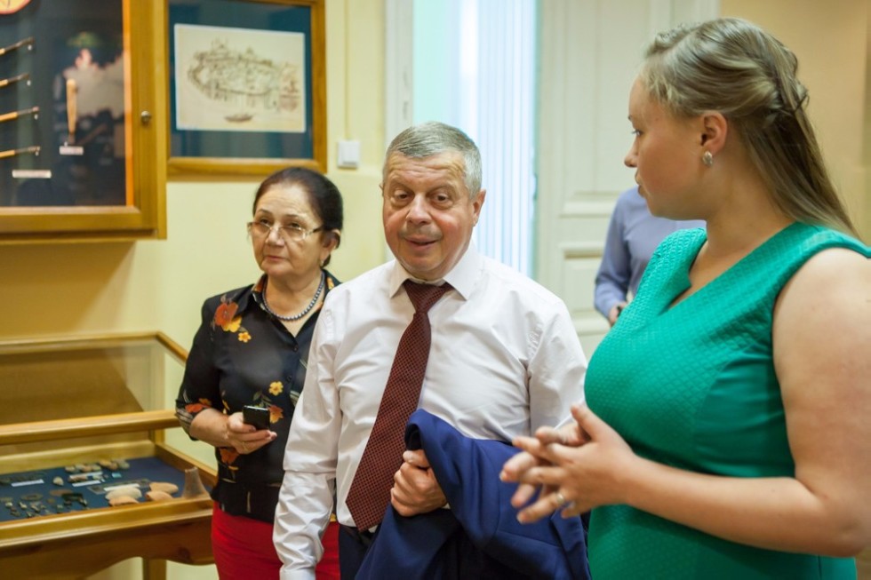 Yelabuga Institute of KFU visited the rector of the Crimean Engineering and Pedagogical University