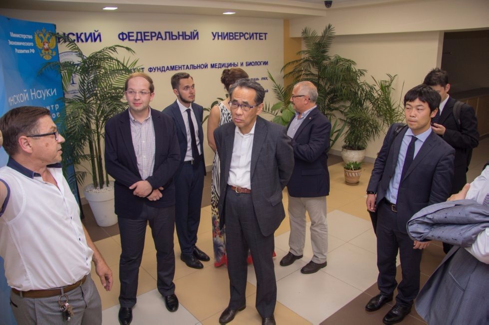 Japanese Business Interested in Kazan University's Projects