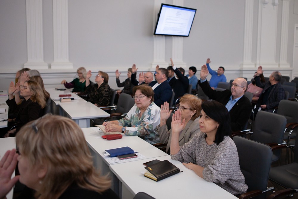 Итоги научной деятельности обсудили на Ученом совете Итоги научной деятельности обсудили на Ученом совете