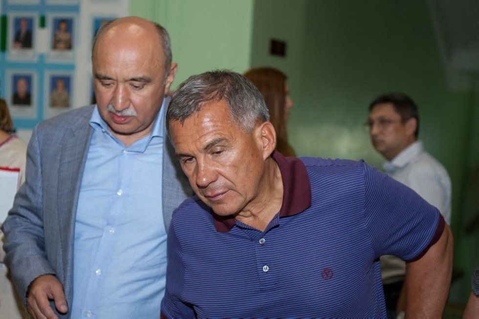 The President of the Republic of Tatarstan has estimated possibilities of pedagogical education at the Yelabuga institute of KFU The President of the Republic of Tatarstan has estimated possibilities of pedagogical education at the Yelabuga institute of KFU