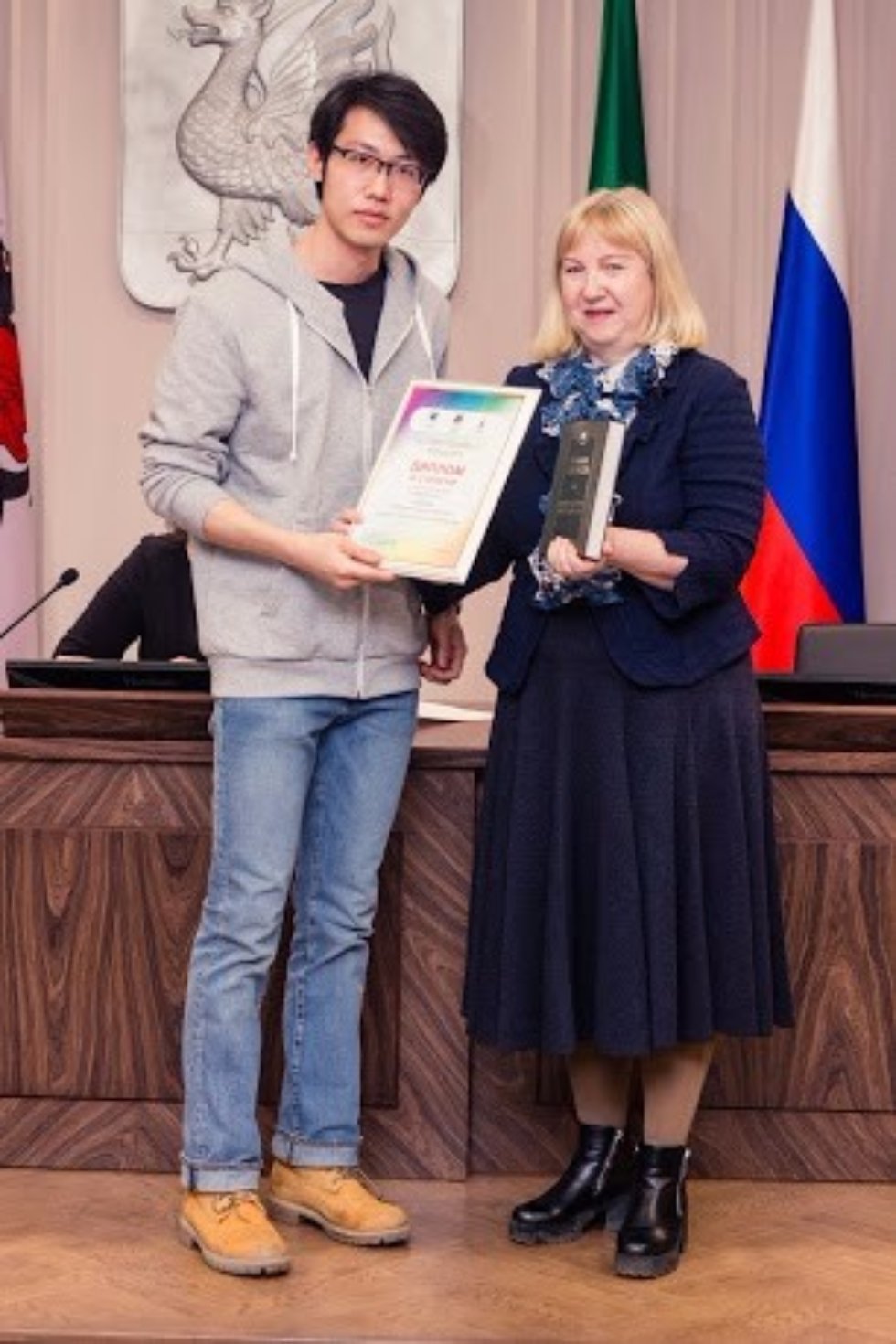 Awarding Ceremony of Olympiad on Russian Language among International Undergraduate and Postgraduate Students