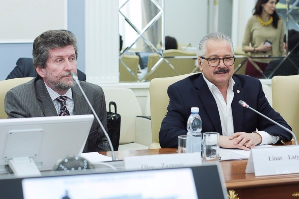 Representatives of British Embassy in Moscow at Kazan University