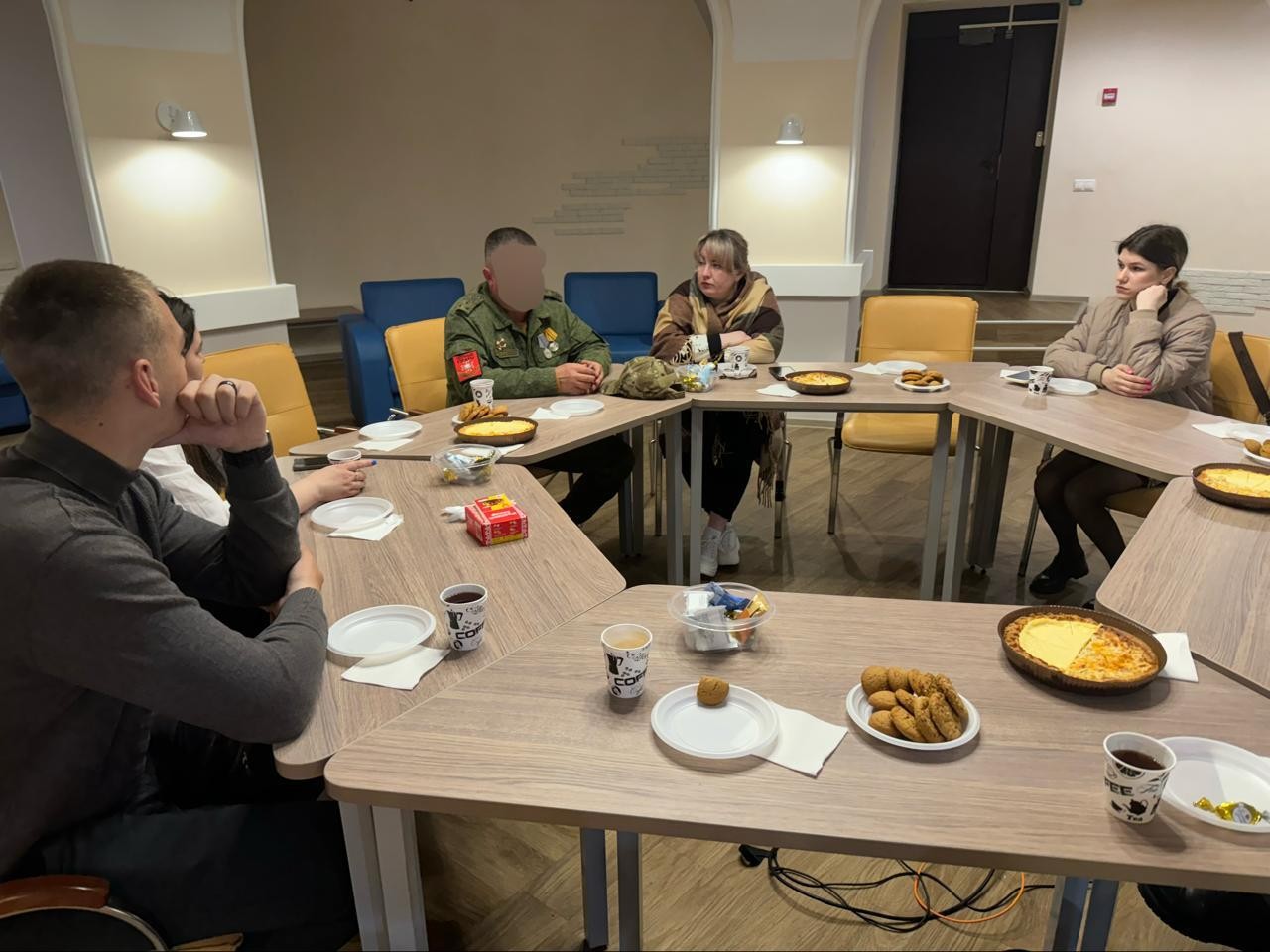 Встреча с участником боевых действий специальной военной операции Встреча с участником боевых действий специальной военной операции