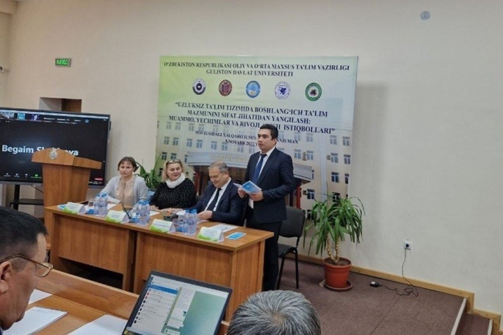 Вопросы по организации начального образования обсудили на конференции в Гулистанском государственном университете Вопросы по организации начального образования обсудили на конференции в Гулистанском государственном университете