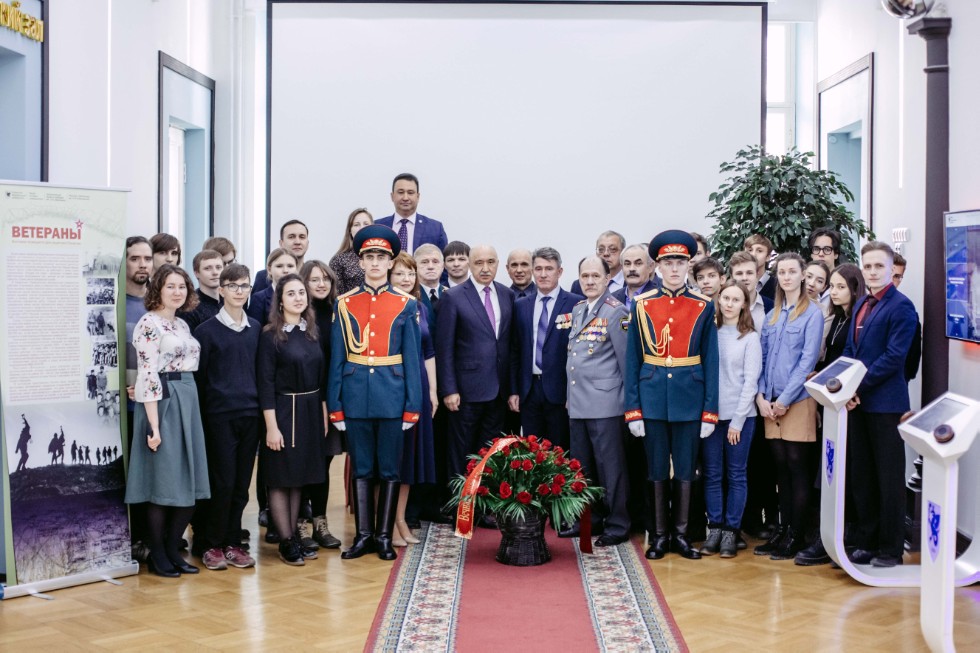 Exposition dedicated to veterans opened to celebrate Day of the Defender of the Fatherland
