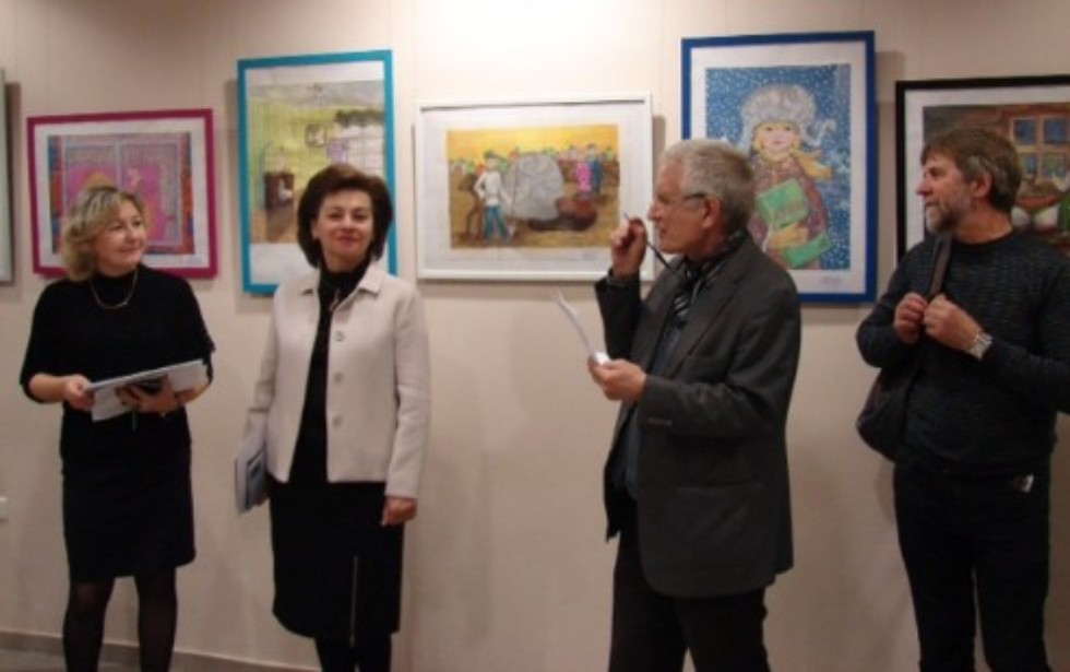 Состоялось открытие Выставки-конкурса живописных и графических работ учащихся художественных школ Казани и студентов КФУ по произведениям Л.Н.Толстого Состоялось открытие Выставки-конкурса живописных и графических работ учащихся художественных школ Казани и студентов КФУ по произведениям Л.Н.Толстого