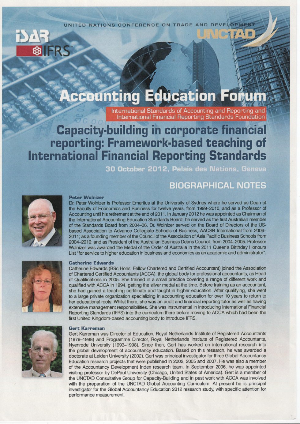 Большую заинтересованность в творческом сотрудничестве вопросам бухгалтерского образования с КФУ выразили представители разных стран - участники ЮНКТАД (ООН). Об Большую заинтересованность в творческом сотрудничестве вопросам бухгалтерского образования с КФУ выразили представители разных стран - участники ЮНКТАД (ООН). Об