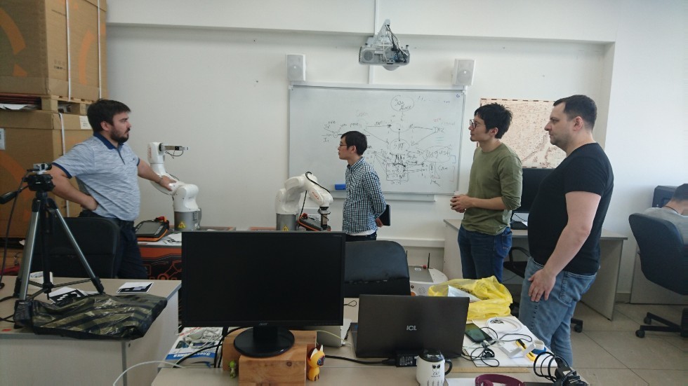 Representatives of the 'PIXTA' company visited LIRS. ,Japan, Laboratory of Intelligent Robotics Systems, LIRS, Higher Institute of ITIS, Higher Institute of Information Technologies and Intelligent Systems