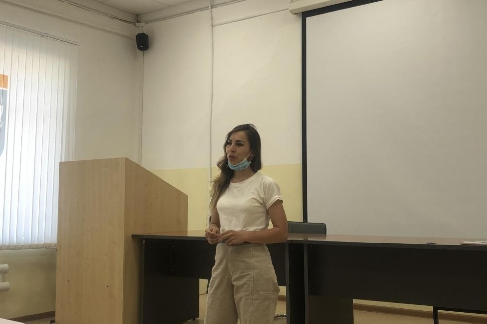 Студенты встретились с директором центра 'Дефектолог и Я' Студенты встретились с директором центра 'Дефектолог и Я'