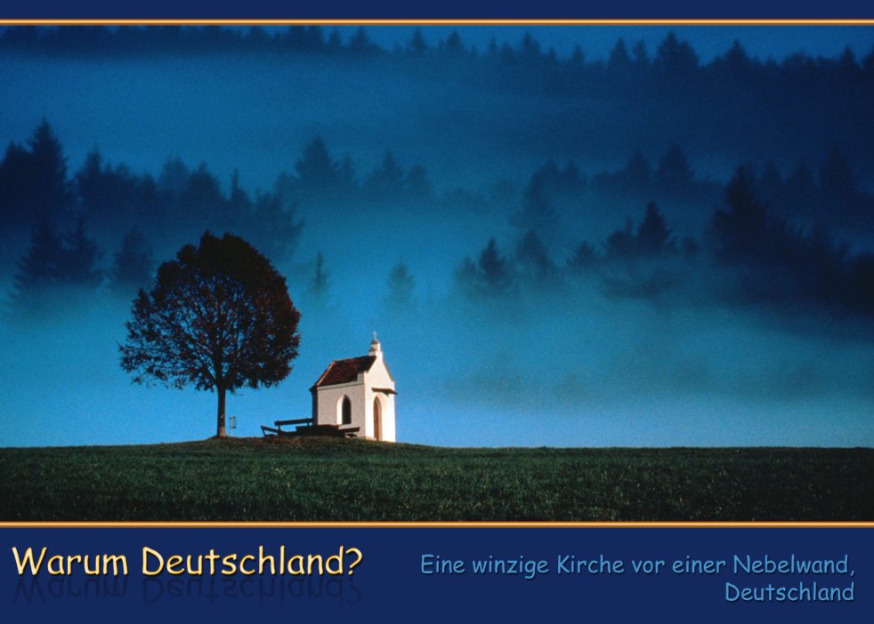 ������� �������� � �������� 'Warum Deutsch?'