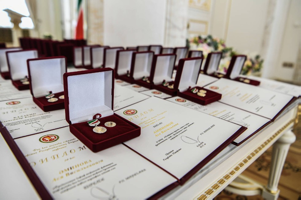 Tatarstan State Prize in Science and Technology Award Ceremony Tatarstan State Prize in Science and Technology Award Ceremony
