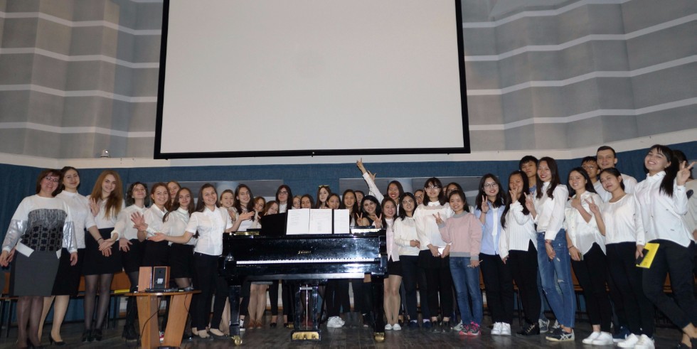 The moving concert replaced the pass-fail examination ,Institute of Philology and Intercultural Communication