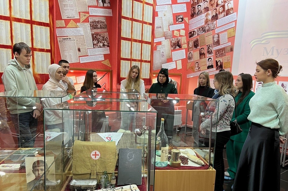 Студенты-историки отделения филологии и истории посетили Музей Памяти Студенты-историки отделения филологии и истории посетили Музей Памяти