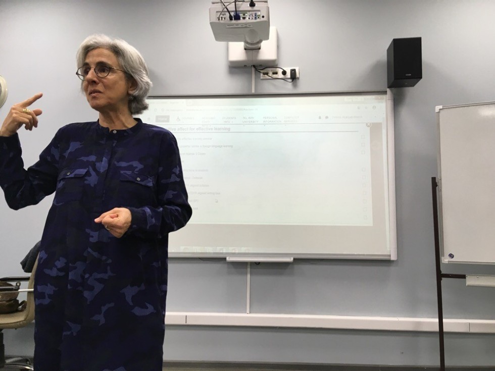 KFU WELCOMED TEL AVIV UNIVERSITY LECTURER DEBORAH SCHECHTER