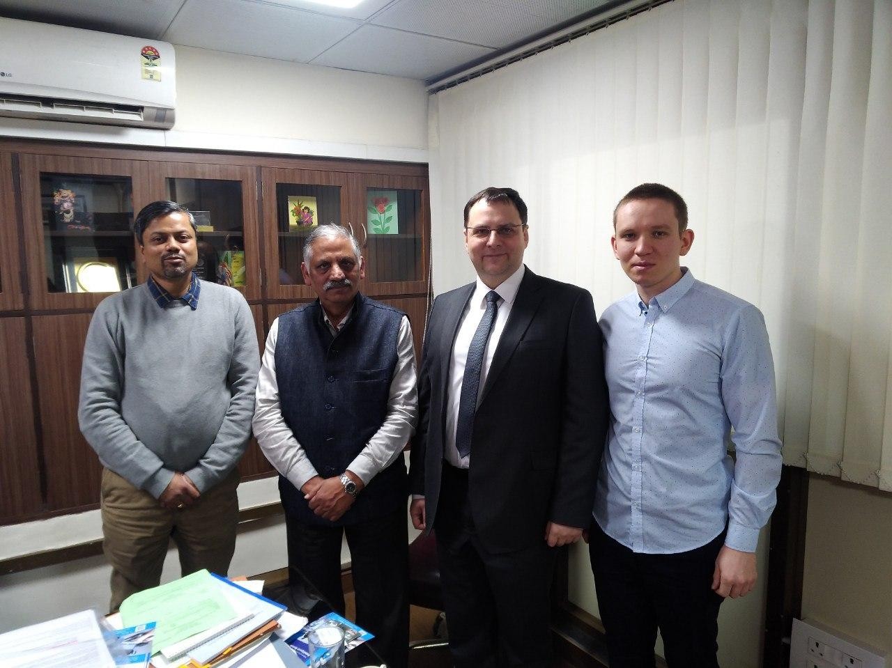 Визит ЛИРС в Индийский технологический институт Дели Визит ЛИРС в Индийский технологический институт Дели