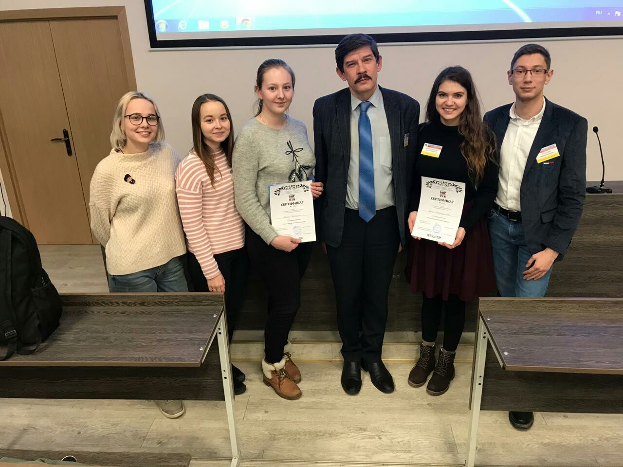 Студенты Высшей школы иностранных языков и перевода на Зимней школе СПР Студенты Высшей школы иностранных языков и перевода на Зимней школе СПР