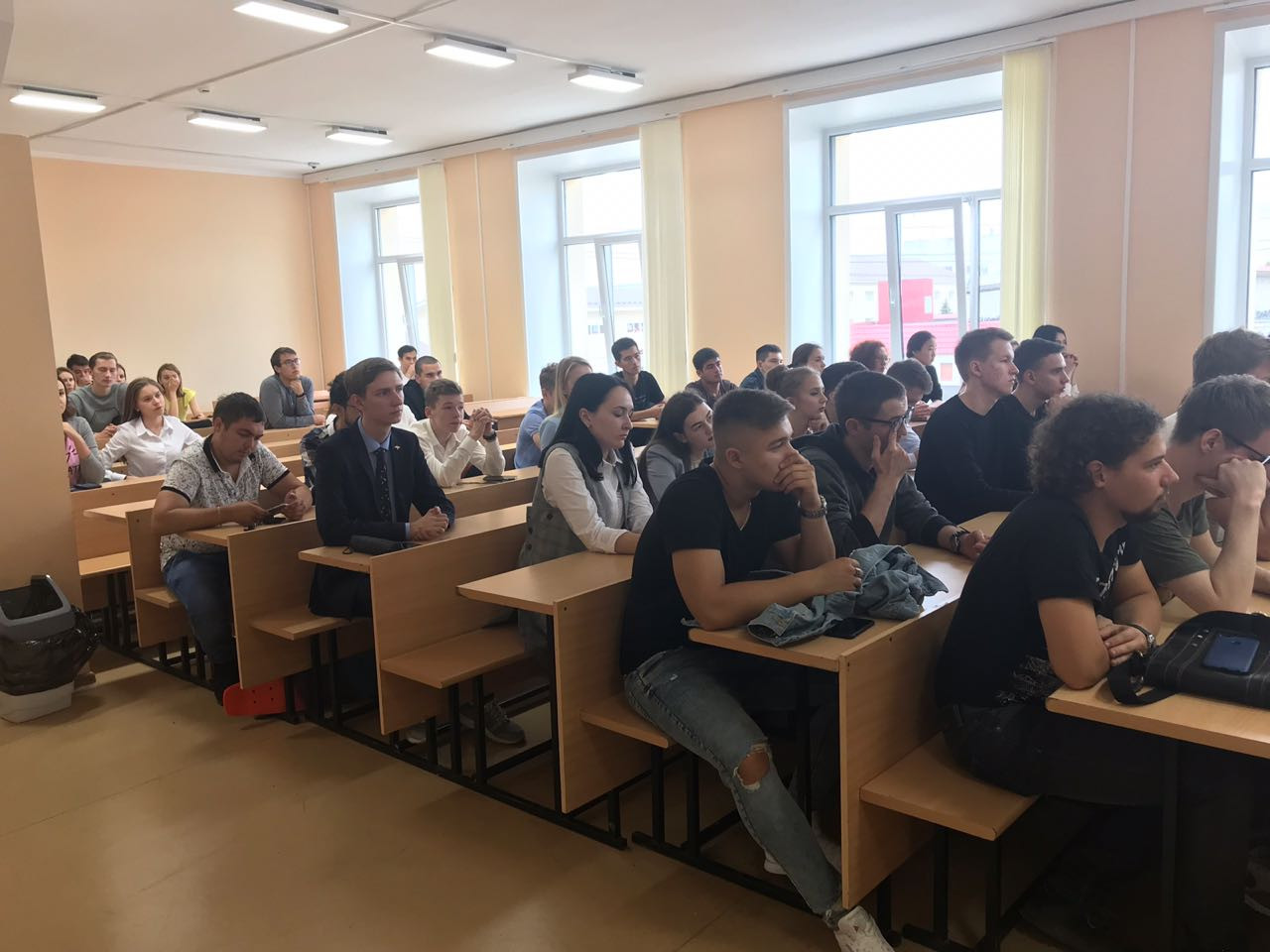 Первое собрание первого курса Инженерного института Первое собрание первого курса Инженерного института